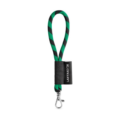 SET Lanyard TUBE Short (Ø 7 mm) com mosquetão de gatilho 9 mm